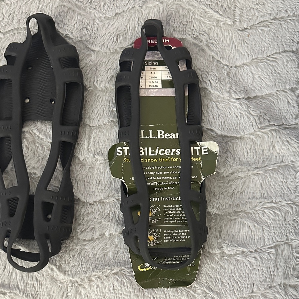 L.L. Bean Black Ice Traction Cleats
Adults' Stabilicers Walk Traction - Picture 5 of 5